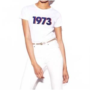 NEW PRINKSHOP 1973 retro tee in white